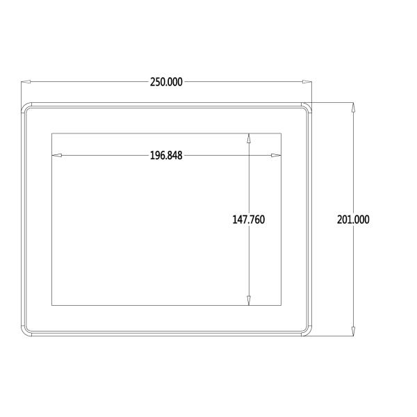 1024x768 Android Touch Panel PC 9.7 inch Cortex A9 with Wide voltage