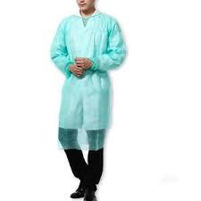 China PP SMS Disposable Isolation Clothes , Disposable Protective Coverall Scrub Suit Custom Size on sale