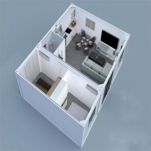 Quality Luxury Prefabricated Houses Customized Modular Living Office And Garden for sale