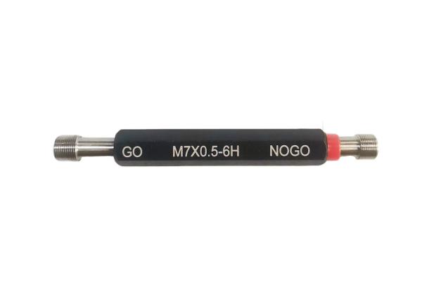 Buy Precise Metric Ring And Plug Thread Gauges For Threaded Parts M7.0 With Pitch 0.5 For Thread Measurement And Inspection at wholesale prices