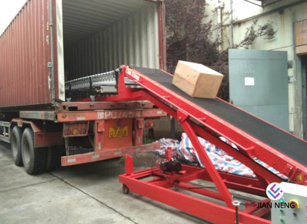 Buy Movable Conveyor Belt For Loading And Unloading 50kg Bags To Trucks Containers Trailers at wholesale prices