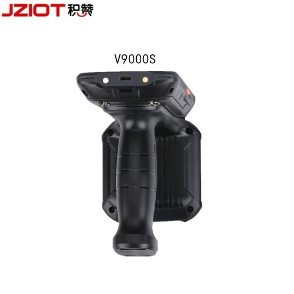 Buy 25-32cm Android 11.0 Long Range Hf Rfid Handheld Reader Terminal Mobile Device 13.56mhz Rfid Reader at wholesale prices