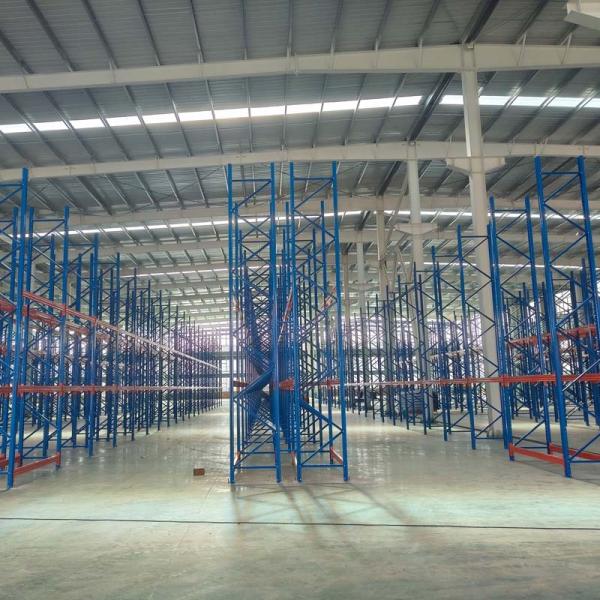 Industrial Warehouse Storage Blue Warehouse Rack For Your Requirements