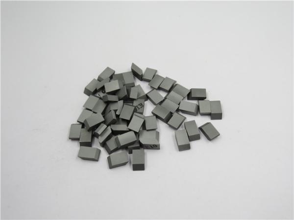 Buy ISO Standard Carbide Brazed Tips For Tungsten Carbide Cutting Tools Customized Size at wholesale prices