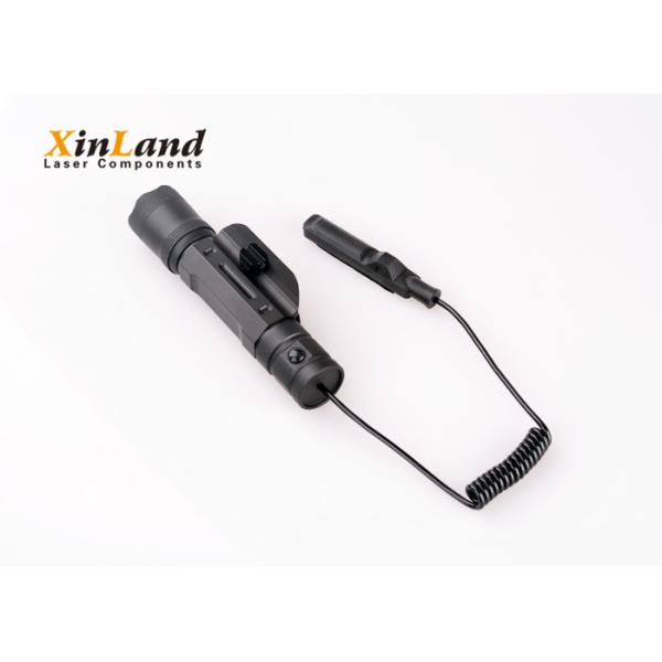 26*38*143 300m Adjustable Tactical Rail Mount Flashlight For Led Gun Hunting