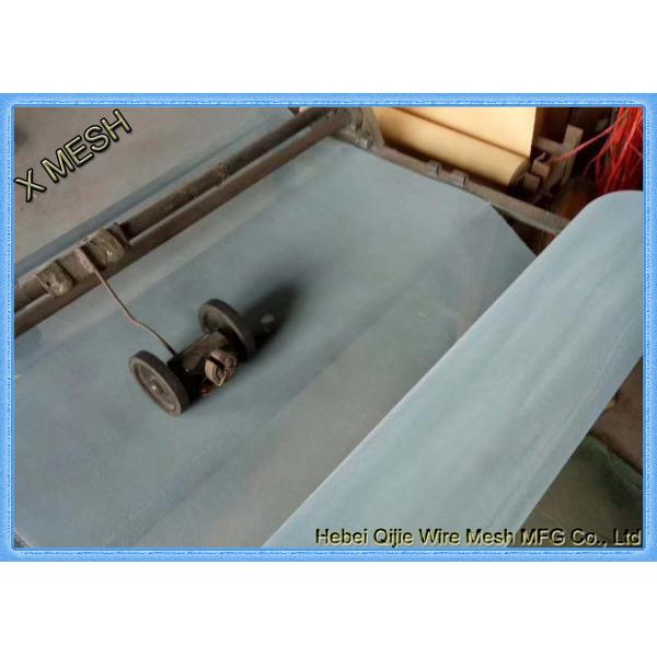 Electro Galvanized Mosquito Screen Roll Insect Mesh Fabric Blue For Windows Screening