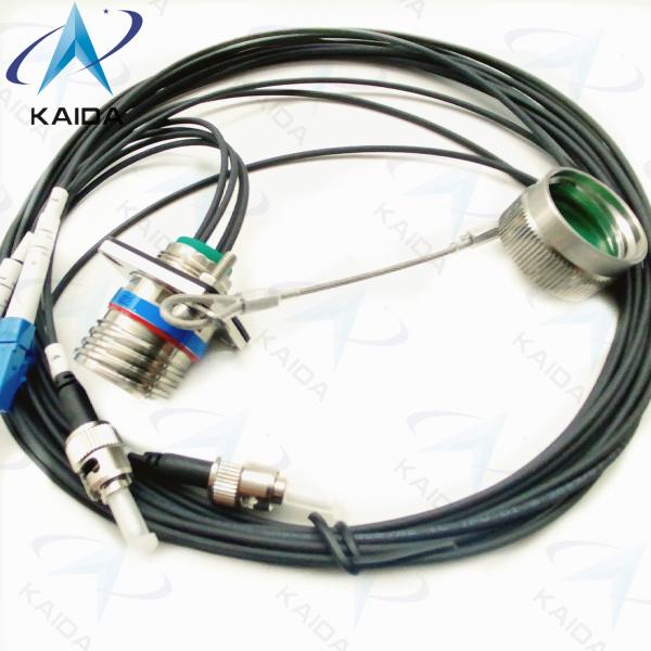 Box Mounting Receptacle Optical Fiber Connectors With Gold Contact MIL-DTL-26482 Series Ii