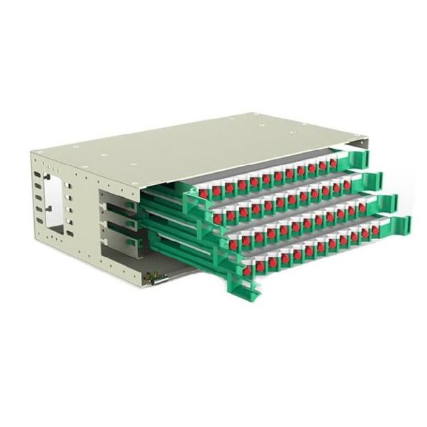 48 Core FC 1U 19 Rack Mount Enclosure ODF Distribution Frame