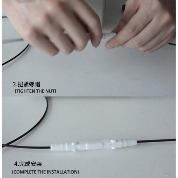 FTTH Outdoor 1 Core Drop Cable Splicing Tube Protection Box