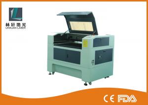 Quality Wine Glass Bottle Engraving Machine , 900 * 600mm Co2 Laser Wood Engraving Machine for sale