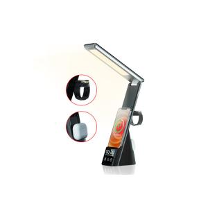 China Multi Function Wireless Charger With Clock Lamp on sale