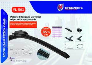 Quality Experience All-Weather Performance with Tesla Windshield Wipers Easy Installation and Flexible Adjustability for sale