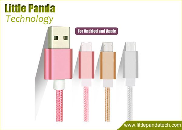 Buy China Factory USB Data Cable Double Sided Micro USB Cable for Andriod and iPhone Mini USB Cable at wholesale prices