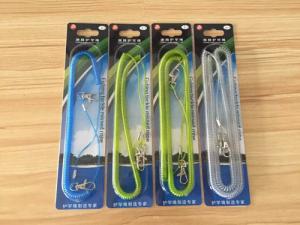 Quality China factory direct export to Japan high quality custom color size fishing coiled lanyard for sale