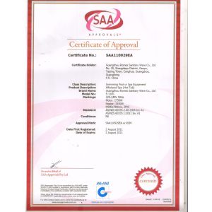 Guangzhou Romex Sanitary Ware Co., Ltd. Certifications
