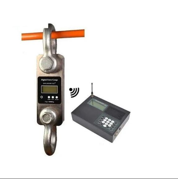 Buy 100 ton force test wireless load cell Tension Links Dynamometer at wholesale prices
