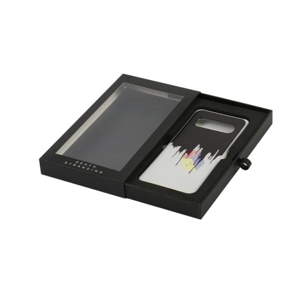 Recyclable Phone Case Box Eco Friendly Matt Lamination Portable For Shipping