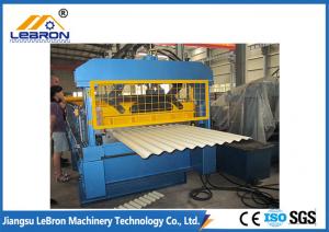 Quality 2018 new corrugated roof sheet roll forming machine plc system automatic type made in china for sale