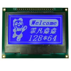 Quality Transmissive Dot Matrix LCD Module , 128*64 Graphic COG LCD Display Module for sale