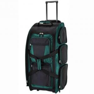 China Outdoor Wheeled Luggage Travel Trolley Bags Multi Pocket Polyester on sale