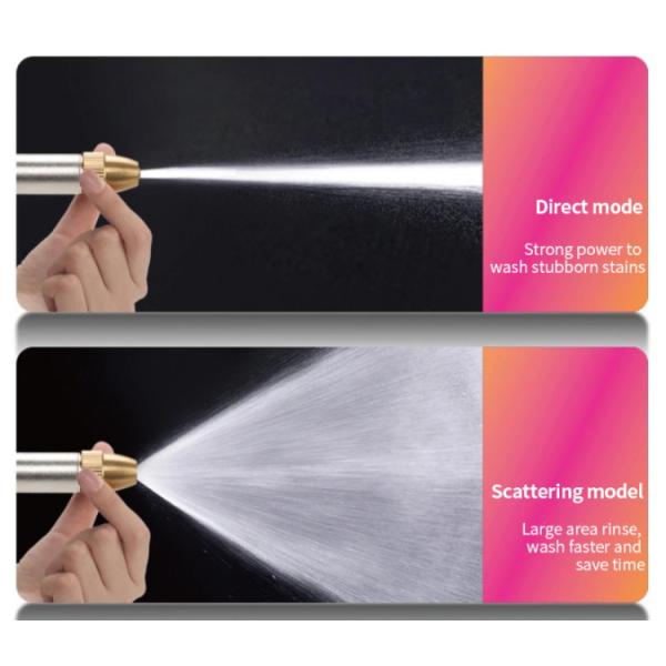 High Pressure Car Wash Water Gun Portable Water Pump 16 Mm Quick Connector