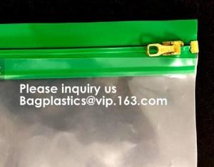 China Manufacturer Custom Printing Plastic Zip lockk Clear A4 A5 File Document Zip Bag Pouch,zipped pouch, spouted pouch, 3 side on sale