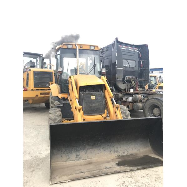 JCB 3CX Second Hand Wheel Loaders 4 In 1 Bucket With Fold Over Forks