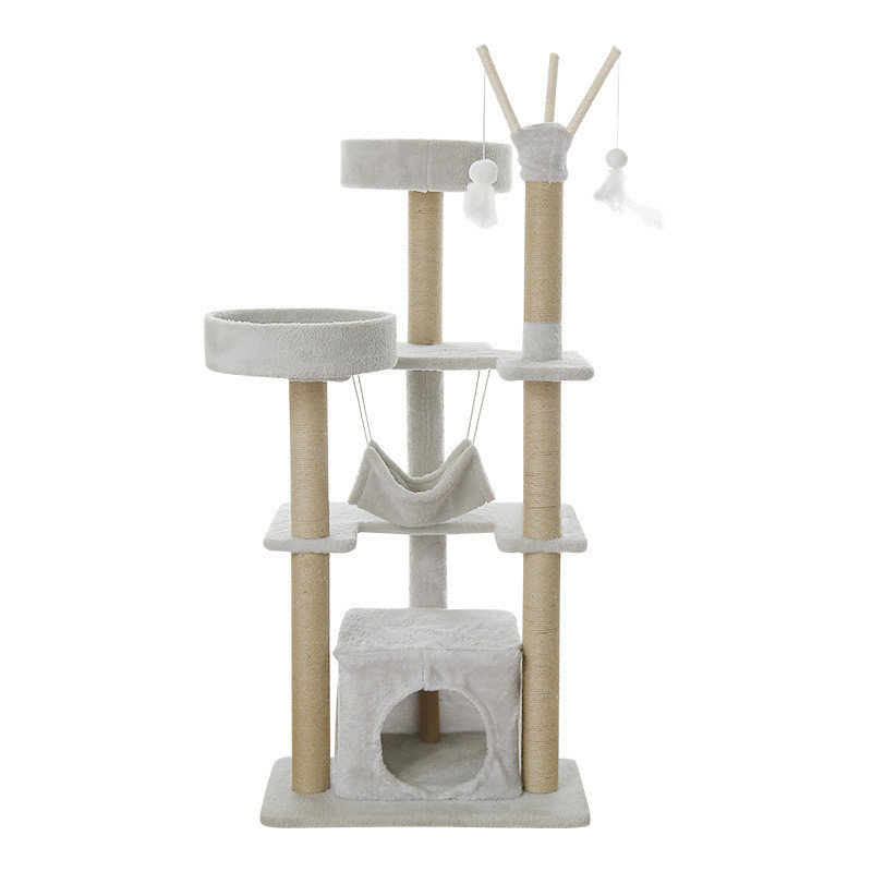 Buy cheap Scratch Resistant Modern Cat Tower Cat Climbing Frame Soft And Comfortable from wholesalers