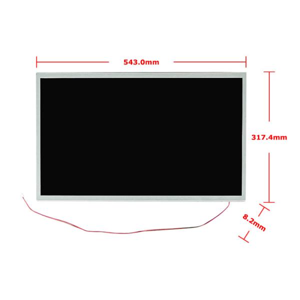 24 23.8 Inch 30 PIN LVDS LCD Display 500 Nits TFT LCD With Driver Board 1920*1080