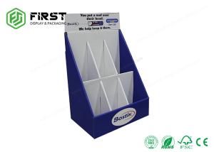 Quality Customized CMYK 4C Offset Printing Foldable Cardboard Counter Display Boxes for sale