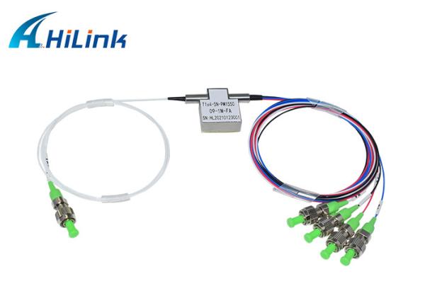 Buy Polarization Maintaining Fiber PANDA Mechanical Optical Switch FC APC Connector at wholesale prices