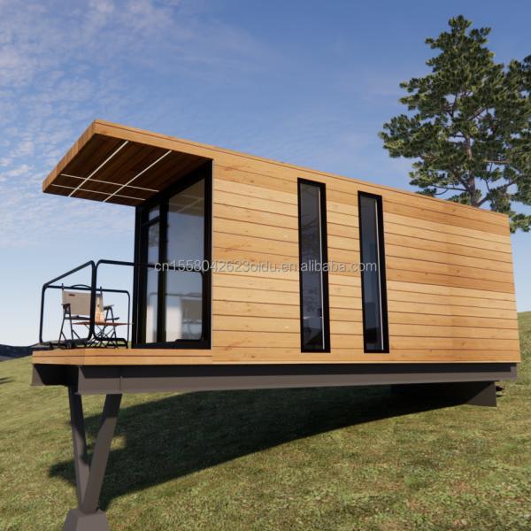 Aluminum Alloy Windows 20ft Prefab House Container House Hotel Leisure Container Holiday Home Luxury House Light Steel Villa