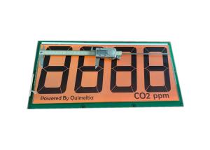 China TN Transflection Lcd Segment Display 400mA Positive ST7065C 7 Segment Lcd Monitor on sale