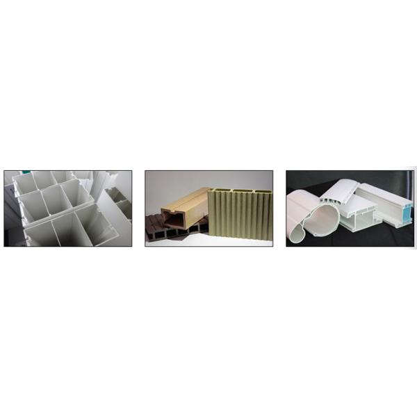 PVC Window Profile Extrusion Line Double Screw PLC Control System