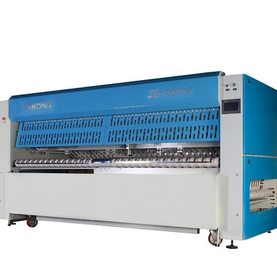Buy Hotel Bed Sheets Folding Machine Maximum Folded Width 3000mm and 5/32 Folds Fold/Layer at wholesale prices