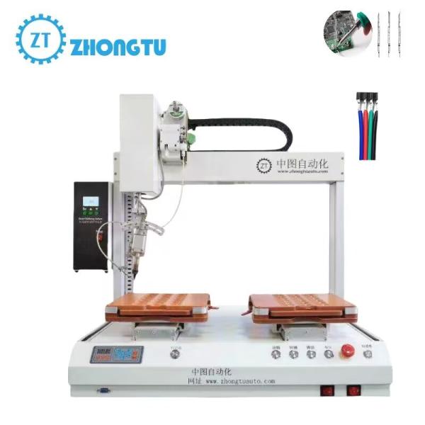 Buy Automatic Soldering Machine With Precise Control Of Solder Wires' Delivery Length And Speed at wholesale prices