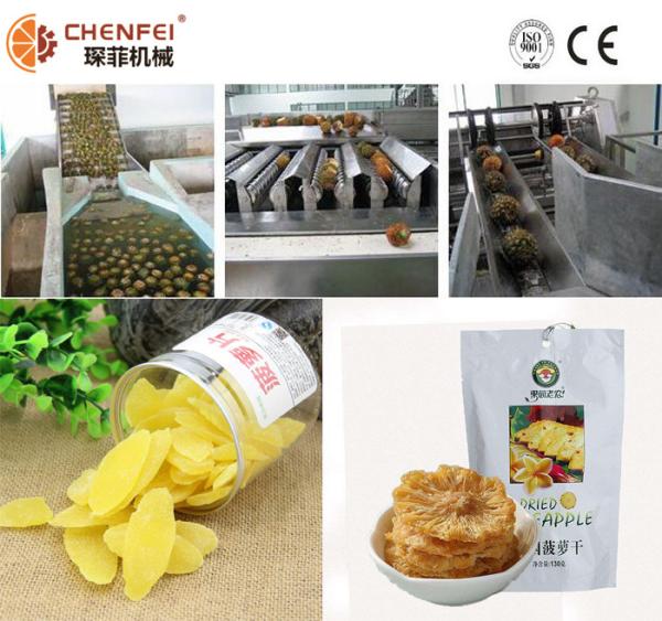 Buy Automatic Dried Preserved Pineapple Processing Line Stable High Efficiency at wholesale prices