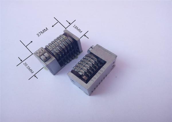 Buy 6 Digit Roman Backward Letterpress Numbering Machine 4X8 With Convex Standard at wholesale prices