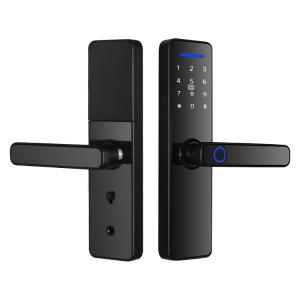 Quality S811 Smart Home Door Lock Fingerprint Zigbee Wifi TTlock APP Remote Control Tuya Door Lock for sale