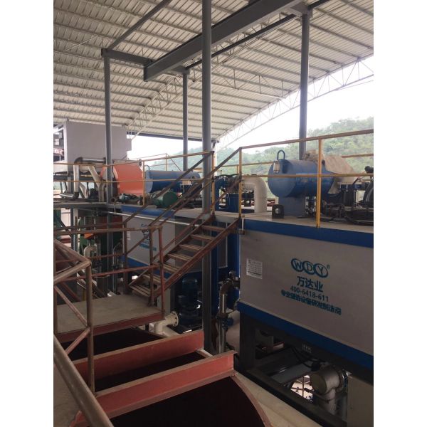 Energy Saving Oil Cooling Wet Magnetic Separator For Kaolin Ceramics Slurry