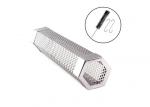 12 Inch Round Hole Perforated Aluminum Tube , BBQ Slotted Steel Tube For Cold