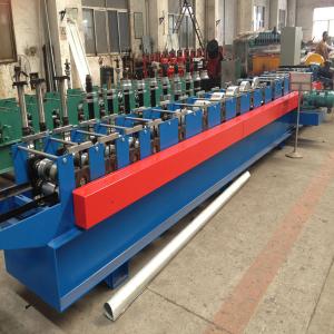 Quality Steel Downspout Roll Forming Machine 330 Mm Feeding Width 70 Mm Shaft Diameter for sale