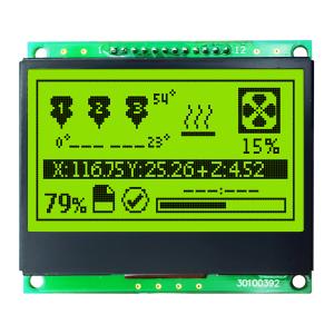Quality 128X64 SPI FSTN Graphic LCD Display With White Side Backlight for sale