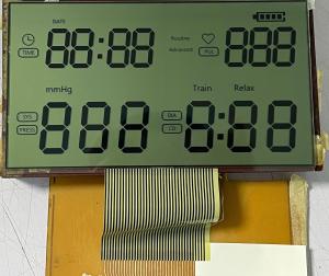 Quality Positive Matrix HTN LCD Display Transmissive Modulegraphic LCD Screen For Sphygmomanometer for sale