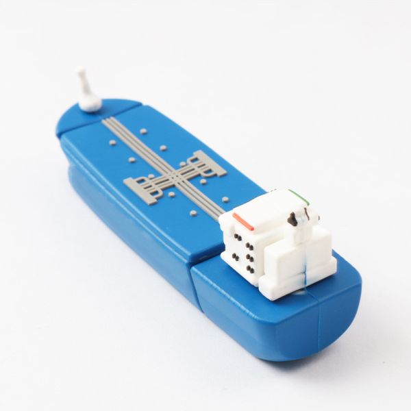 Customized Made PVC Boat Shaped USB Flash Drives 2.0 And 3.0 256GB 512GB 1TB