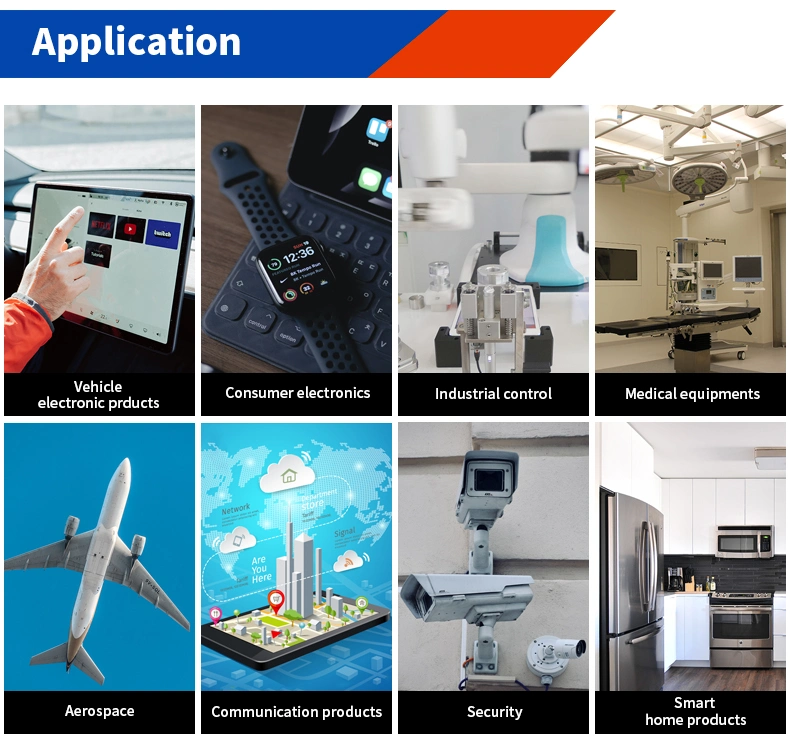 1/3oz Electronic Board Assembly Min 0.05mm Smd PCB Assembly 8 Layers