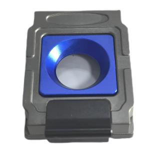 Quality Precision CNC Aluminum Housing for Test Socket Applications Precision Engineering Blue Gray IC BGA Test Socket Housing KR-3545-PK1 for sale