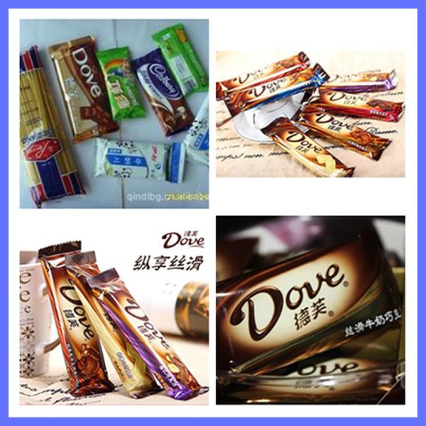 900bags/Min Automatic Chocolate Packing Machine Horizontal Packing Machine