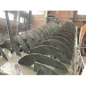 Durable Spiral Classifier , Spiral Sand Washer Optional Automatic Lubrication