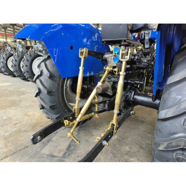 Xingtai 244 24HP 4WD Mini Farm Tractor - Compact Agricultural Tractor with Diesel Engine, Front Loader, Rotary Tiller, 3-Point Hitch for Small Farms